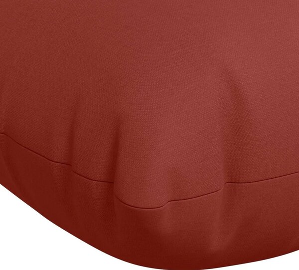 Jastučići za klupe VIANEN 2 kom. 100% poliester Crvena - Crvena 120 x 30 x 12 cm
