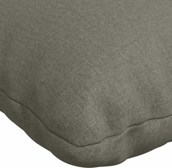 Jastučići za klupe VIANEN 2 kom. 100% poliester Siva - Siva 200 x 30 x 12 cm