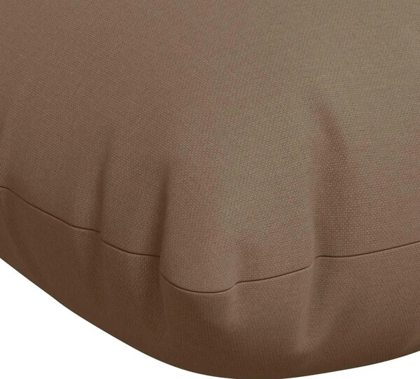 Jastučići za klupe VIANEN 2 kom. 100% poliester Sivosmeđa - Sivosmeđa 110 x 60 x 12 cm