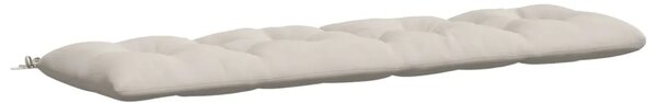 Jastučić za klupu VIANEN 100% poliester Bijela 200 x 50 x 12 cm - Bijela 200 x 50 x 12 cm