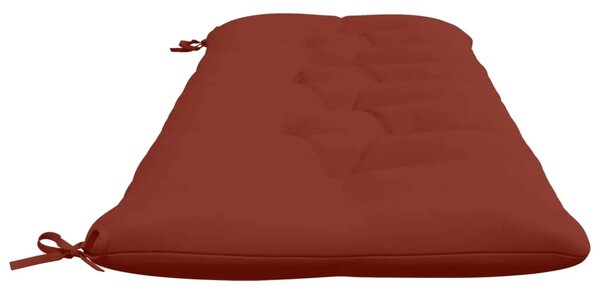Jastučić za klupu VIANEN 100% poliester Crvena 180 x 60 x 12 cm - Crvena 180 x 60 x 12 cm