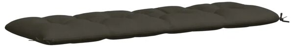 Jastučići za klupe VIANEN 2 kom. 100% poliester Antracit - Antracit 190 x 60 x 12 cm