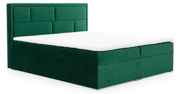 Zondo Bračni krevet Boxspring 180 cm Menera (zelena). 1025425