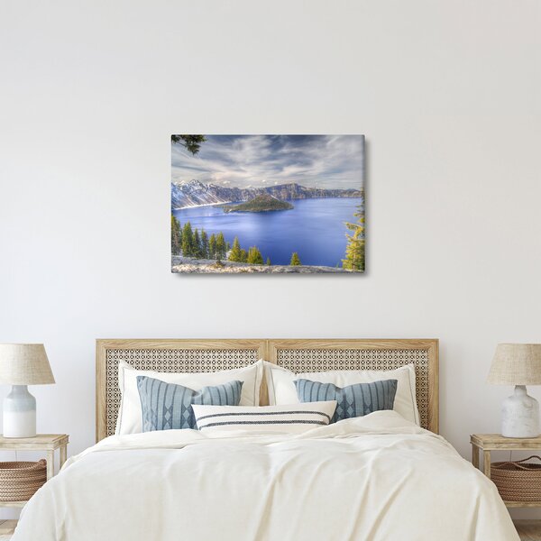 Slika planinskog jezera (70x50 cm)