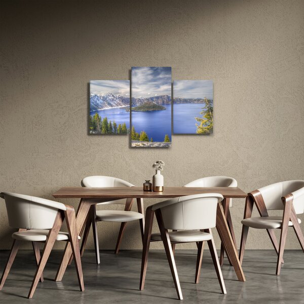 Slika planinskog jezera (90x60 cm)