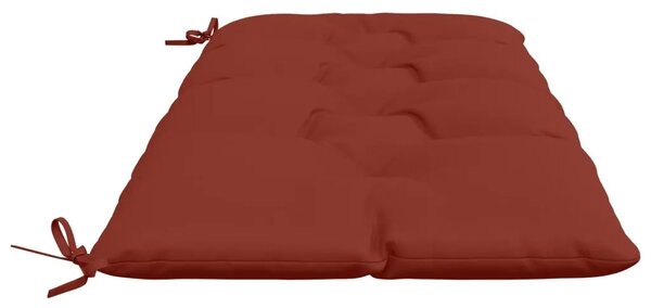Jastučići za klupe VIANEN 2 kom. 100% poliester Crvena - Crvena 150 x 60 x 12 cm