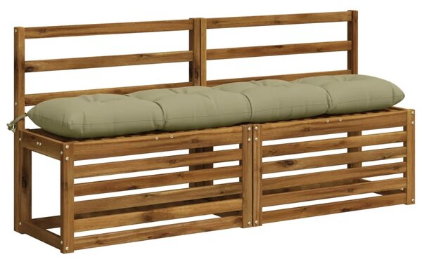Jastučić za klupu VIANEN 100% poliester Svijetlo zelena - Svijetlo zelena 140 x 30 x 12 cm