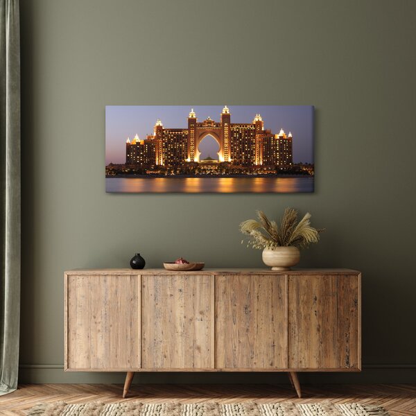 Slika zgrade u Dubaiju (120x50 cm)