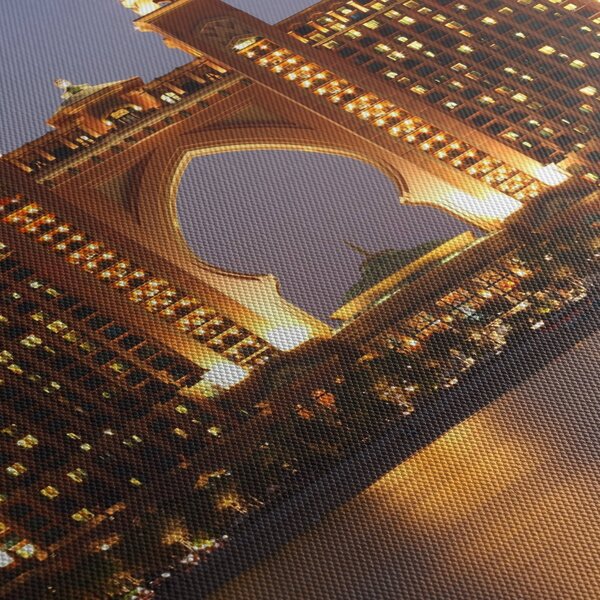 Slika zgrade u Dubaiju (120x50 cm)