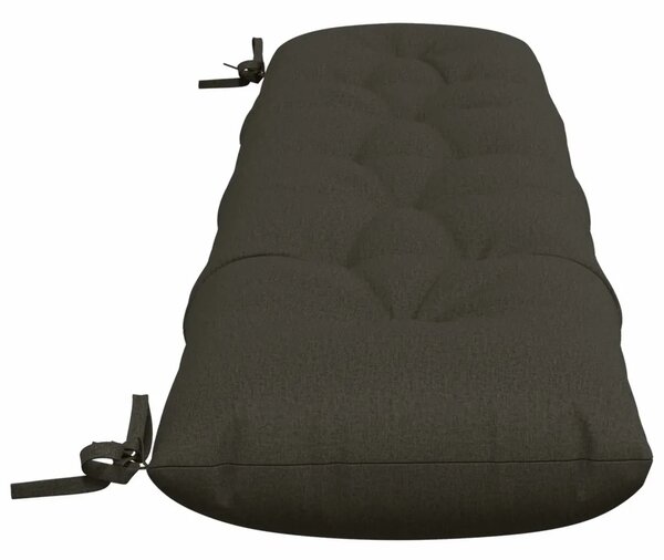 Jastučići za klupe VIANEN 2 kom. 100% poliester Antracit - Antracit 140 x 30 x 12 cm