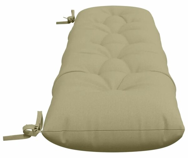 Jastučići za klupe VIANEN 2 kom. 100% poliester Svijetlo zelena - Svijetlo zelena 140 x 30 x 12 cm