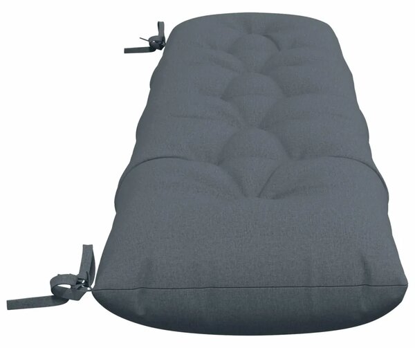 Jastučić za klupu VIANEN 100% poliester Plava 140 x 30 x 12 cm - Plava 140 x 30 x 12 cm