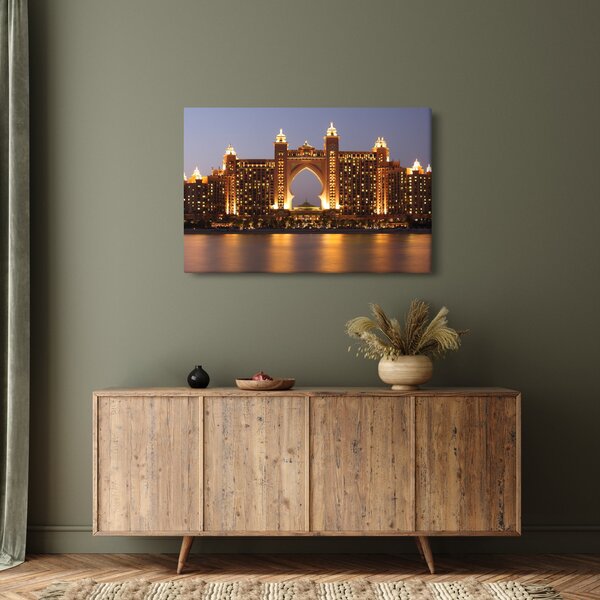Slika zgrade u Dubaiju (90x60 cm)