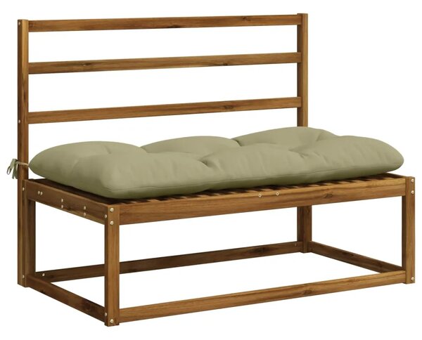Jastučići za klupe VIANEN 2 kom. 100% poliester Svijetlo zelena - Svijetlo zelena 100 x 60 x 12 cm