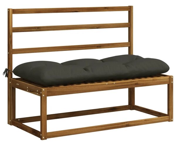 Jastučić za klupu VIANEN 100% poliester Antracit - Antracit 100 x 50 x 12 cm
