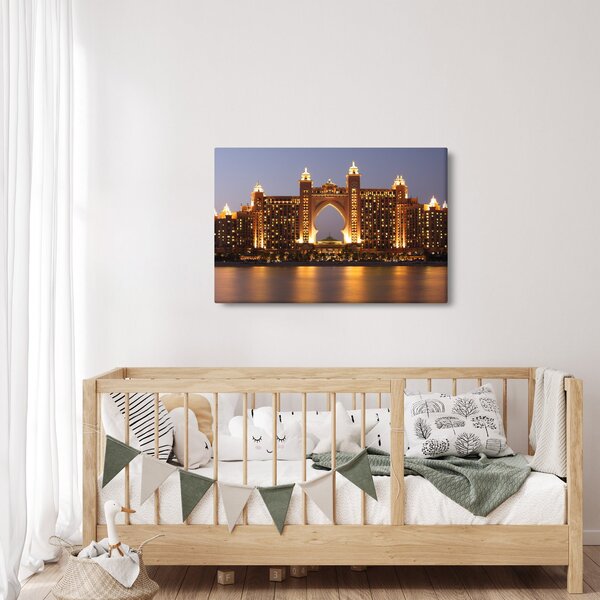 Slika zgrade u Dubaiju (90x60 cm)