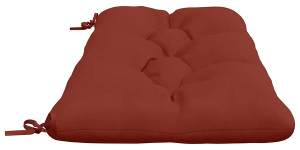Jastučići za klupe VIANEN 2 kom. 100% poliester Crvena - Crvena 120 x 50 x 12 cm