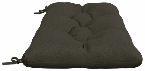 Jastučić za klupu VIANEN 100% poliester Antracit - Antracit 100 x 50 x 12 cm
