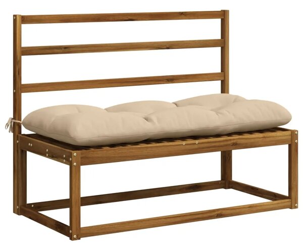 Jastučići za klupe VIANEN 2 kom. 100% poliester Krem - Krem 100 x 50 x 12 cm