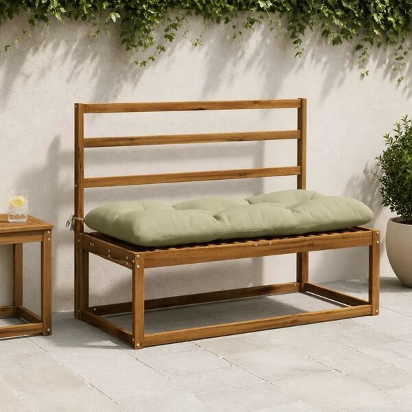 Jastučić za klupu VIANEN 100% poliester Svijetlo zelena - Svijetlo zelena 110 x 50 x 12 cm