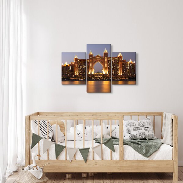 Slika zgrade u Dubaiju (90x60 cm)