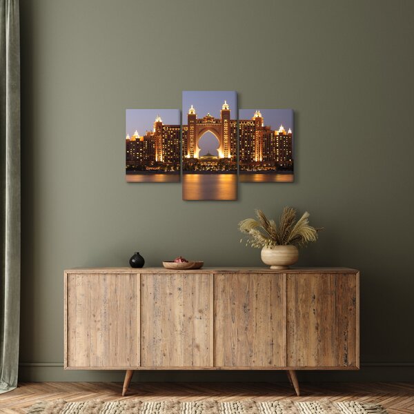 Slika zgrade u Dubaiju (90x60 cm)