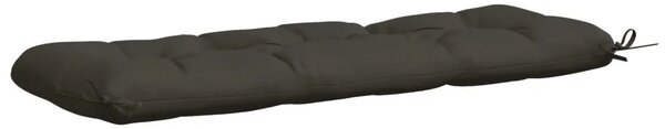 Jastučići za klupe VIANEN 2 kom. 100% poliester Antracit - Antracit 120 x 40 x 12 cm