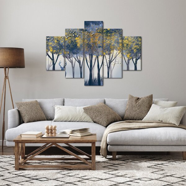 Slika jelena u šumi (150x105 cm)