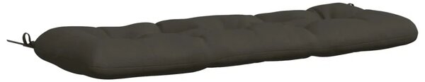 Jastučić za klupu VIANEN 100% poliester Antracit - Antracit 120 x 40 x 12 cm