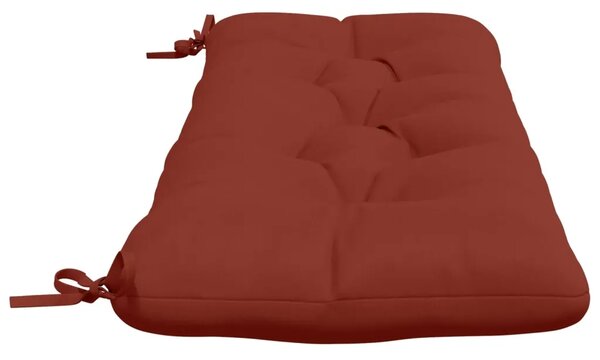 Jastučići za klupe VIANEN 2 kom. 100% poliester Crvena - Crvena 110 x 40 x 12 cm