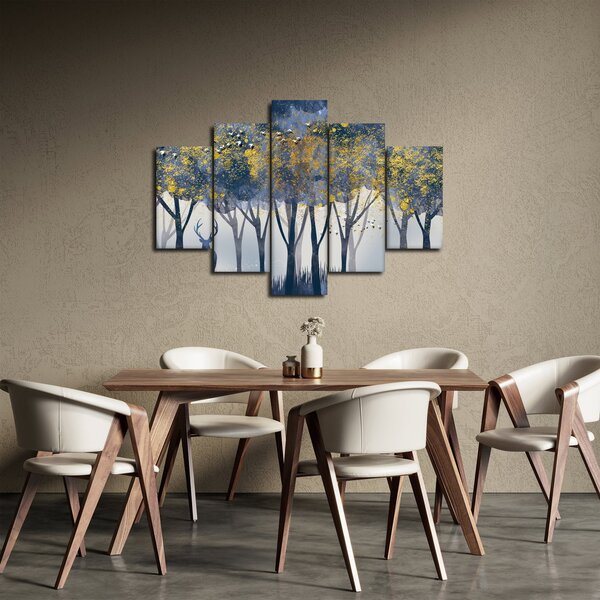 Slika jelena u šumi (150x105 cm)