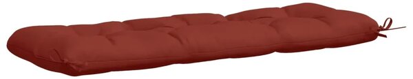 Jastučići za klupe VIANEN 2 kom. 100% poliester Crvena - Crvena 110 x 40 x 12 cm
