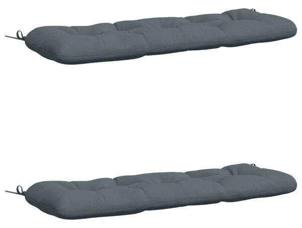 Jastučići za klupe VIANEN 2 kom. 100% poliester Plava - Plava 110 x 40 x 12 cm