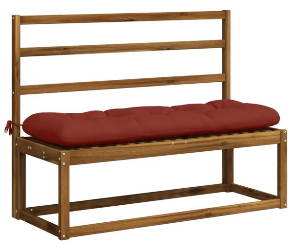 Jastučići za klupe VIANEN 2 kom. 100% poliester Crvena - Crvena 110 x 40 x 12 cm