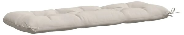 Jastučić za klupu VIANEN 100% poliester Bijela 110 x 40 x 12 cm - Bijela 110 x 40 x 12 cm
