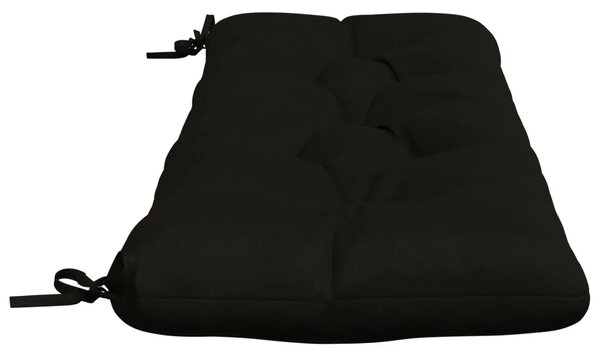 Jastučići za klupe VIANEN 2 kom. 100% poliester Crna - Crna 100 x 40 x 12 cm