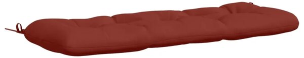 Jastučić za klupu VIANEN 100% poliester Crvena 100 x 40 x 12 cm - Crvena 100 x 40 x 12 cm