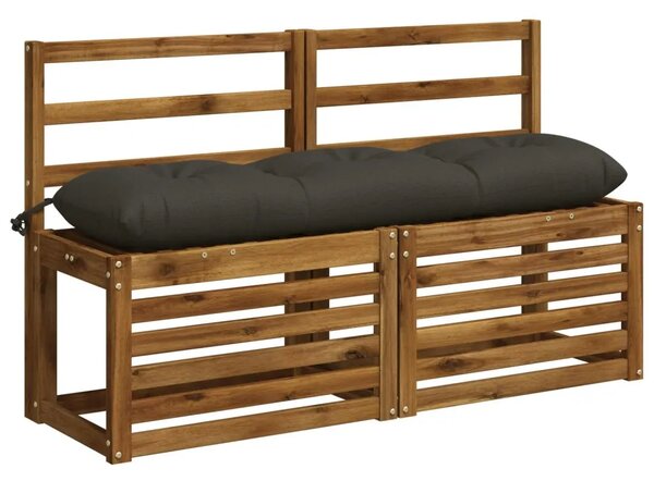Jastučići za klupe VIANEN 2 kom. 100% poliester Antracit - Antracit 120 x 30 x 12 cm