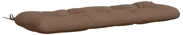 Jastučić za klupu VIANEN 100% poliester Sivosmeđa - Sivosmeđa 110 x 40 x 12 cm