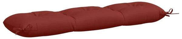 Jastučići za klupe VIANEN 2 kom. 100% poliester Crvena - Crvena 120 x 30 x 12 cm
