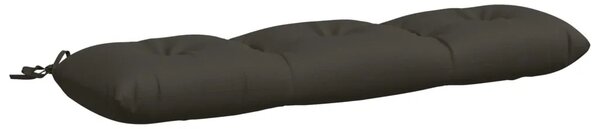 Jastučić za klupu VIANEN 100% poliester Antracit - Antracit 120 x 30 x 12 cm