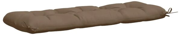 Jastučići za klupe VIANEN 2 kom. 100% poliester Sivosmeđa - Sivosmeđa 110 x 40 x 12 cm