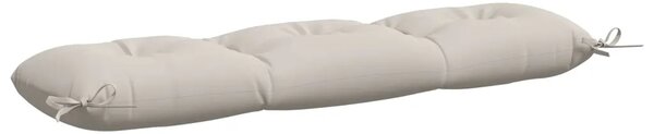 Jastučić za klupu VIANEN 100% poliester Bijela 110 x 30 x 12 cm - Bijela 110 x 30 x 12 cm