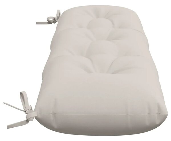 Jastučić za klupu VIANEN 100% poliester Bijela 110 x 30 x 12 cm - Bijela 110 x 30 x 12 cm