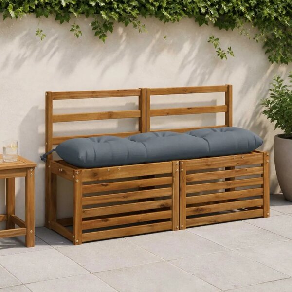 Jastučići za klupe VIANEN 2 kom. 100% poliester Plava - Plava 110 x 30 x 12 cm