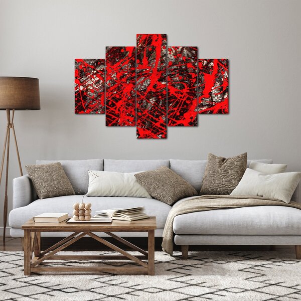Slika - Ekspresivna apstrakcija (150x105 cm)