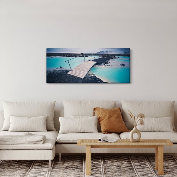 Slika drvenog mosta (120x50 cm)