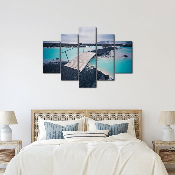 Slika drvenog mosta (150x105 cm)