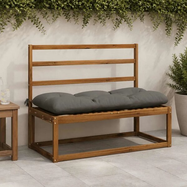 Jastučić za klupu VIANEN 100% poliester Siva 100 x 50 x 12 cm - Siva 100 x 50 x 12 cm