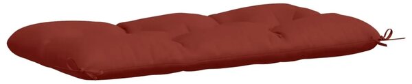 Jastučić za klupu VIANEN 100% poliester Crvena 110 x 60 x 12 cm - Crvena 110 x 60 x 12 cm